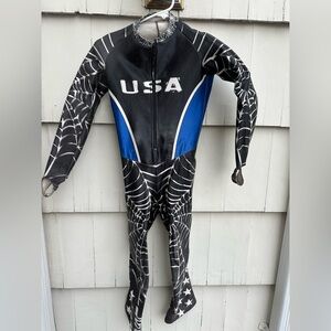 Kids Spyder GS ski race suit size 10/12. Great for a U8/U10 or smaller U12 boy.